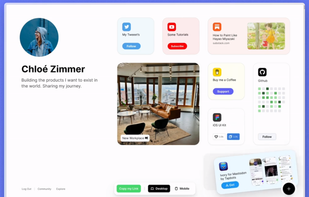 Bento.me screenshot 1