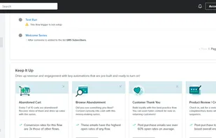 Klaviyo screenshot 1