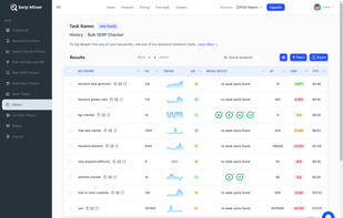 Serp Miner screenshot 1