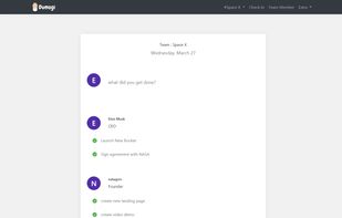 Check in Page 