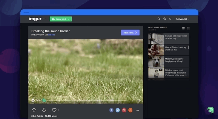 Imgur users on iOS can now upload videos with sound