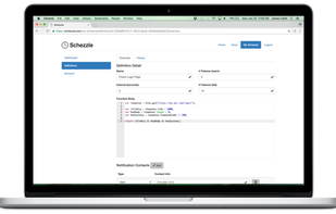 Define simple or complex definitions that can test for response codes, body, latency, and more. Check for single responses, or build out scenarios with dependencies. You write the script, so the possibilities are endless.