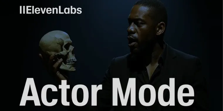 ElevenLabs unleashes Actor Mode in Studio  image
