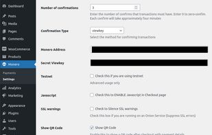 Settings Page Screenshot #2