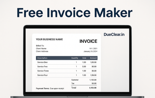 DueClear screenshot 1