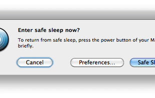 SafeSleepOnce screenshot 1