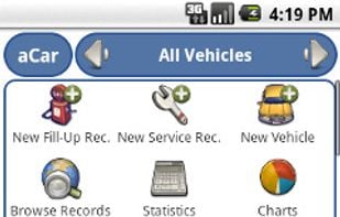 aCar screenshot 1