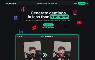 Landing page
