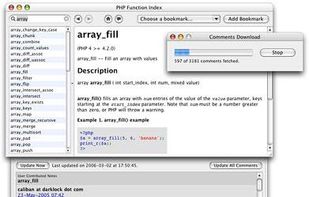 The PHP Function Index for Mac OS X
