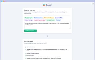 Debuild screenshot 1