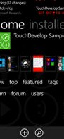 TouchDevelop on Windows
