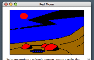 Spatterlight screenshot 1