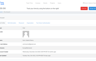 Timo-Track screenshot 1