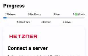 SelfPrivacy screenshot 1