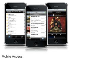 Turns your iPhone into a window to all your personal content