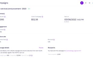 Bring life to your marketing initiatives with the power of text messaging. Hold two-way conversations, send in bulk, automate and much more.