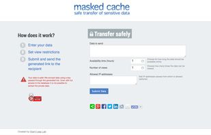 Masked Cache screenshot 1