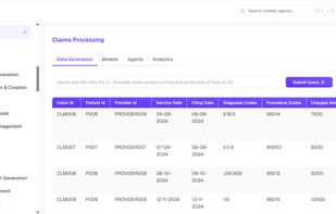 Healthcare Claim Processing Models