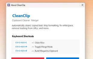 CleanClip for Windows screenshot 1