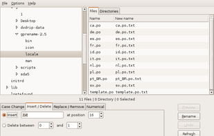 GPRename screenshot 1