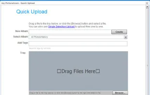 Drag and Drop Quick Upload