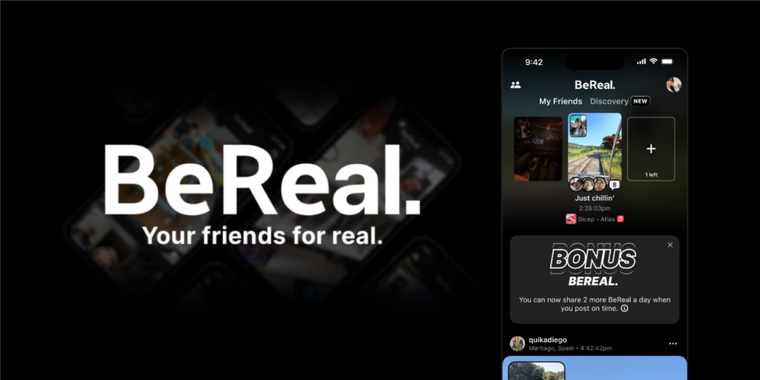 BeReal announces 20 million daily active users and introduces Bonus BeReal feature in the UK image