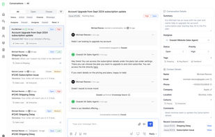 Conversation Dashboard