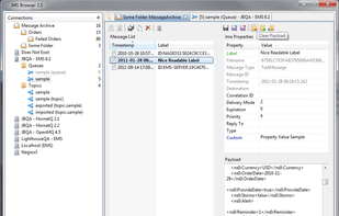 JMS Browser screenshot 1