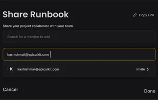Aviator Runbooks screenshot 1