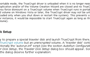 In portable mode the TrueCrypt driver is unloaded