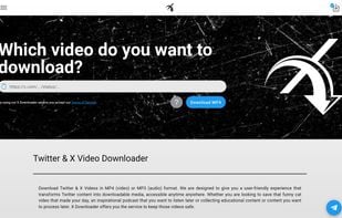 X Video Downloader - Service Website