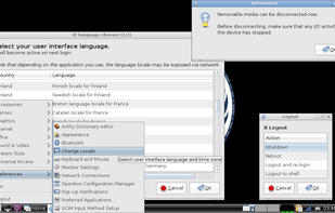 Liberté Linux screenshot 2