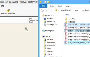 4dots Free PDF Password Remover screenshot 2