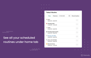 Statusly screenshot 1
