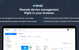 Level RMM screenshot 1