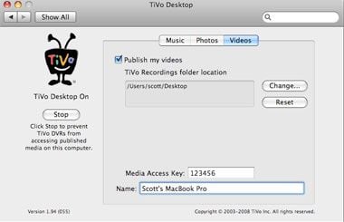 tivo desktop plus upgrade key