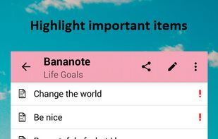 Bananote screenshot 3