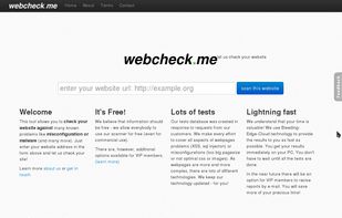 Entry page