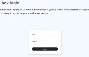 Mailwipe screenshot 1