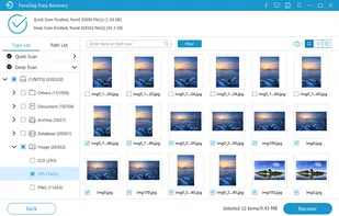 FoneDog Data Recovery screenshot 1
