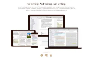 Scrivener screenshot 1