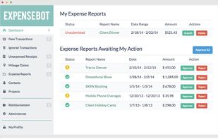 ExpenseBot screenshot 1