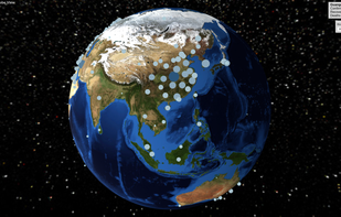 COVID-19 Globe View screenshot 1