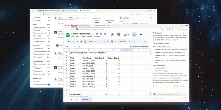 Perplexity Comet Assistant adds advanced multitasking and user permission controls image