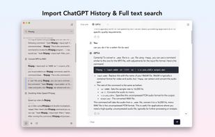 RecurseChat screenshot 1