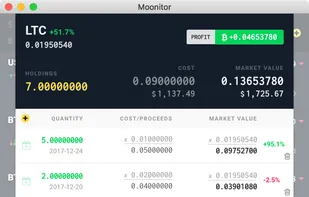 Moonitor screenshot 3