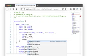 Monaco Editor screenshot 1