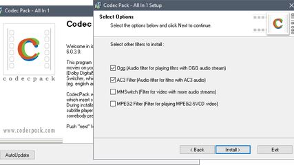 Codec Pack All-In-1 screenshot 1