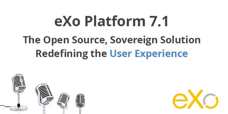 eXo Platform 7.1 launches with new management tools and enhanced team collaboration image