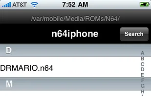 N64iphone screenshot 1